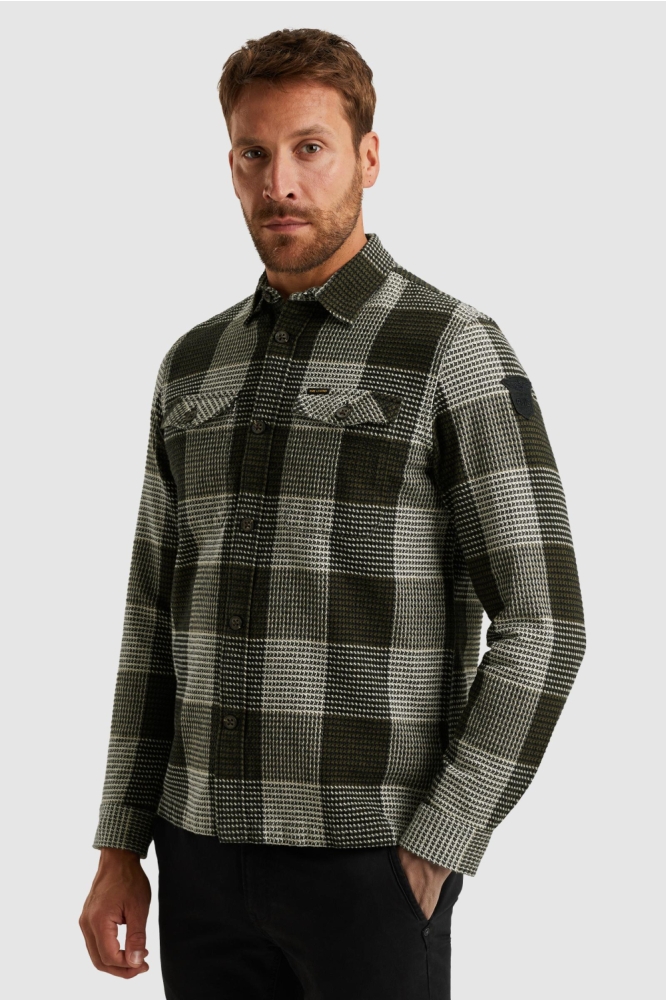 SHIRT JACKET MET RUITPATROON PSI2508214 6416